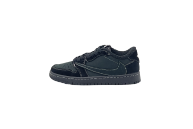 Nike Travis Scott X Jordan 1 Low Black Phantom