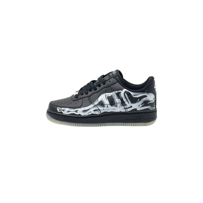 Nike Air Force 1 '07 QS 'Black Skeleton'