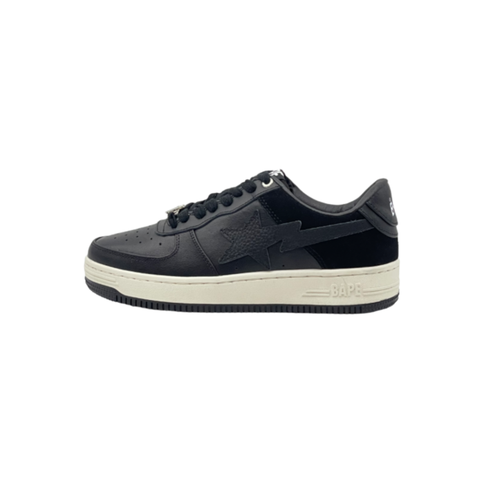 Bape STA Black Leather