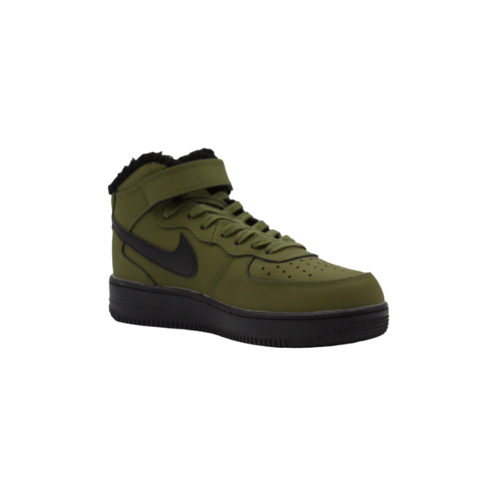 Nike Air Force 1 Mid 'Medium Olive Black-Starfish' winter