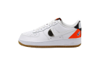 Nike Air Force NBA white orange