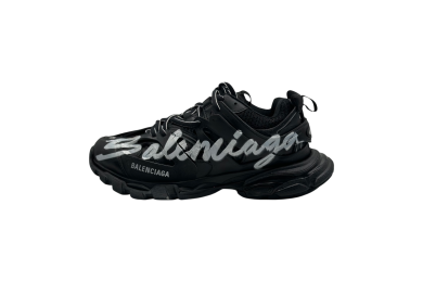 Balenciaga Track Signature Sneakers 'Black'