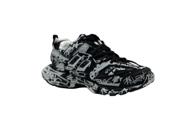 Balenciaga Track Graffiti 'Black'