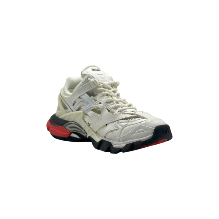 Balenciaga Track 2.0 Sneakers  White/red