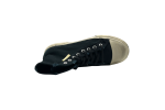 Balenciaga Paris High Sneakers 'Black Destroyed White Rubber'