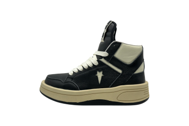 Converse Rick Owens x TURBOWPN Mid 'Black Cloud Cream'
