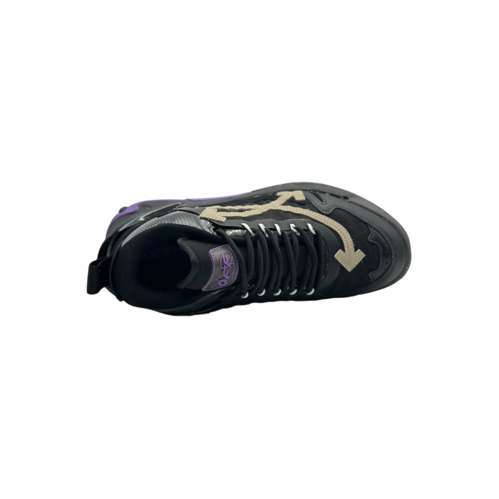 Off-White Odsy-2000 Sneakers 'Black Purple'