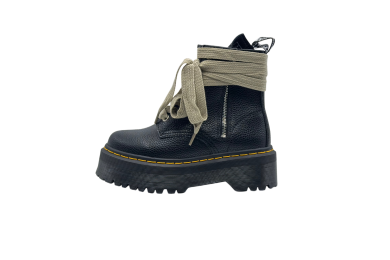 Dr. Martens 1460 x  Rick Owens Quad Leather Platform Boot 