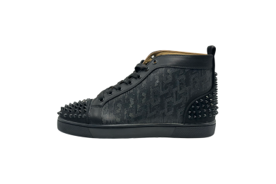 Christian Louboutin Spikes High Black