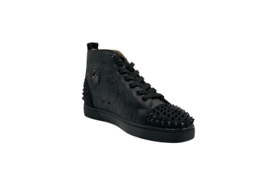Christian Louboutin Spikes High Black