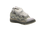 Lanvin Leather Curb Sneakers 'Grey/White'
