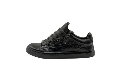 Balenciaga Arena Leather Sneakers Low 'Black'
