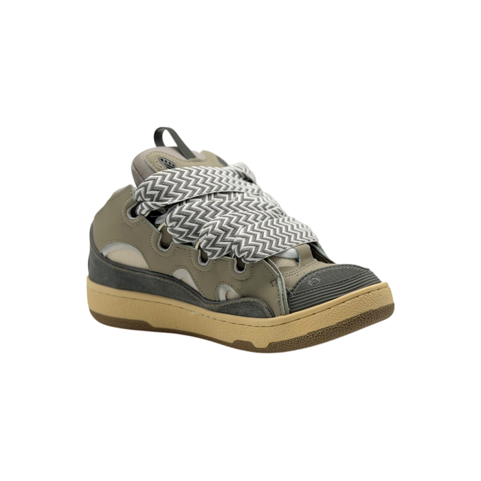 Lanvin Curb Sneaker Grey Ivory