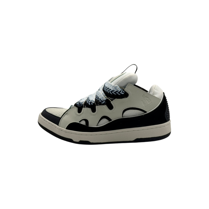 Lanvin Leather Curb 'White Black'