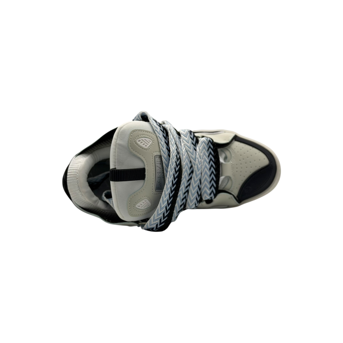 Lanvin Leather Curb 'White Black'