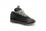 Lanvin Leather Curb Sneakers 'Black gum'