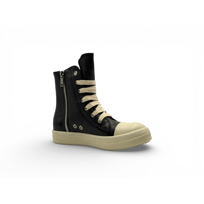RICK OWENS FW25 CONCORDIANS SHEARLING BLACK