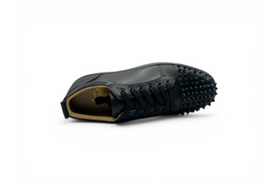 Christian Louboutin Louis Junior Spikes Calfskin Sneakers