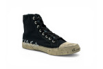 Balenciaga Paris High 'Black Destroyed White Rubber Graffiti'