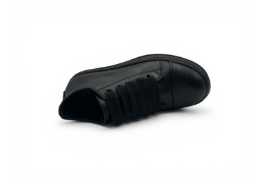 Rick Owens Jumbo Lace Low Sneakers 'Triple ALL Black'