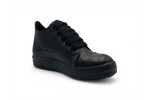 Rick Owens Jumbo Lace Low Sneakers 'Triple ALL Black'