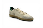 Golden Goose Ball-Star 'White Nappa / Green Star'