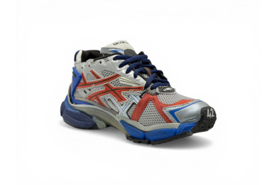 Balenciaga Runner Sneakers 'Grey Blue Red Mesh and Nylon'