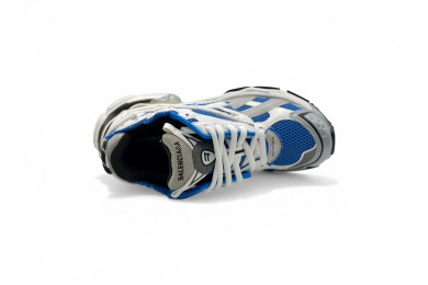 Balenciaga Runner Sneakers 'White Blue Mesh and Nylon'
