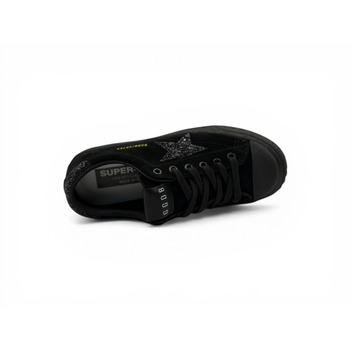 Golden Goose V-Star 'Black Glitter Star'
