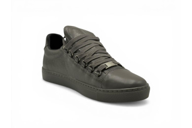 Balenciaga Arena Leather Sneakers Low 'Dark Grey'