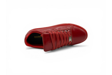 Balenciaga Arena Leather Sneakers Low 'Red'
