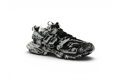 Balenciaga Track Graffiti 'Black'