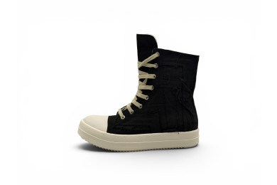Rick Owens DRKSHDW OVERDYED DENIM HiGH BLACK/MILK