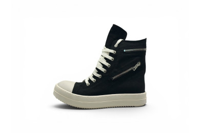 Rick Owens DRKSHDW Cargo Sneaks 'Black Milk'