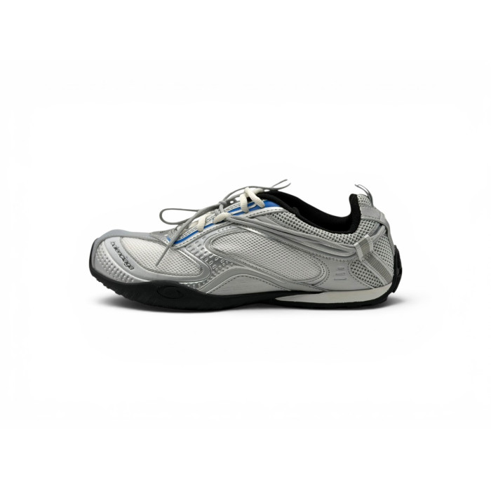 Balenciaga Radar Gradient Lines 'White Grey Silver Black Blue'
