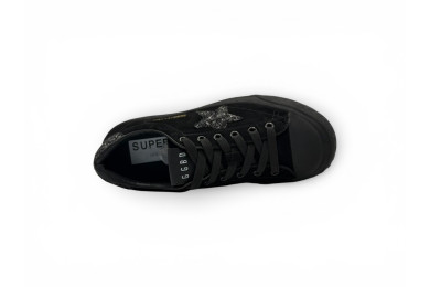Golden Goose V-Star 'Black Glitter Star'