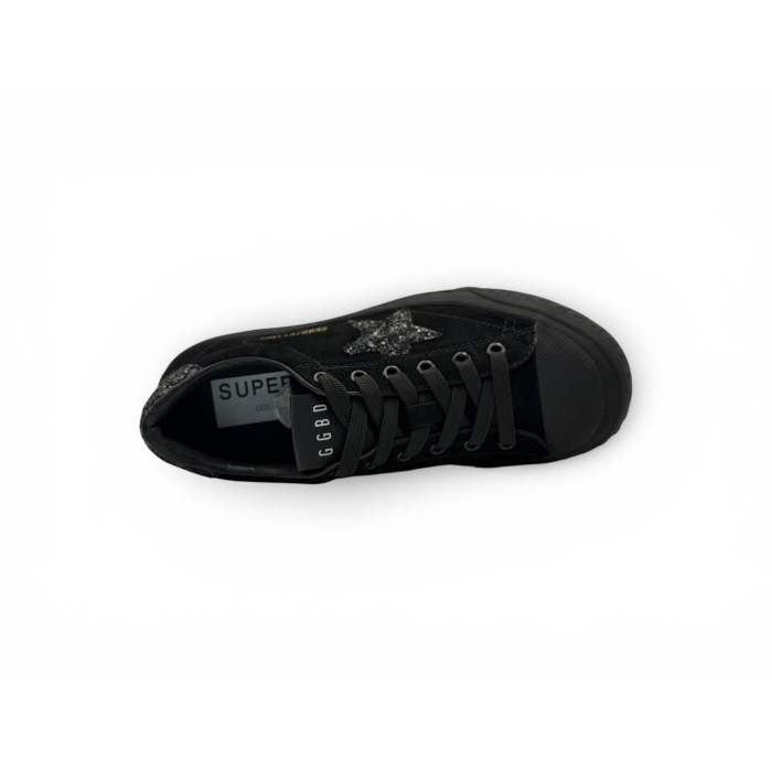 Golden Goose V-Star 'Black Glitter Star'