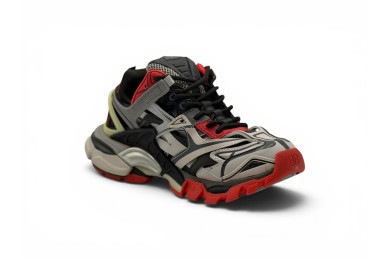 Balenciaga Track 2 Trainer 'Black Grey Red'