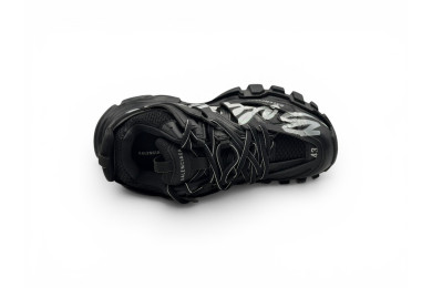 Balenciaga Track Signature Sneakers 'Black'