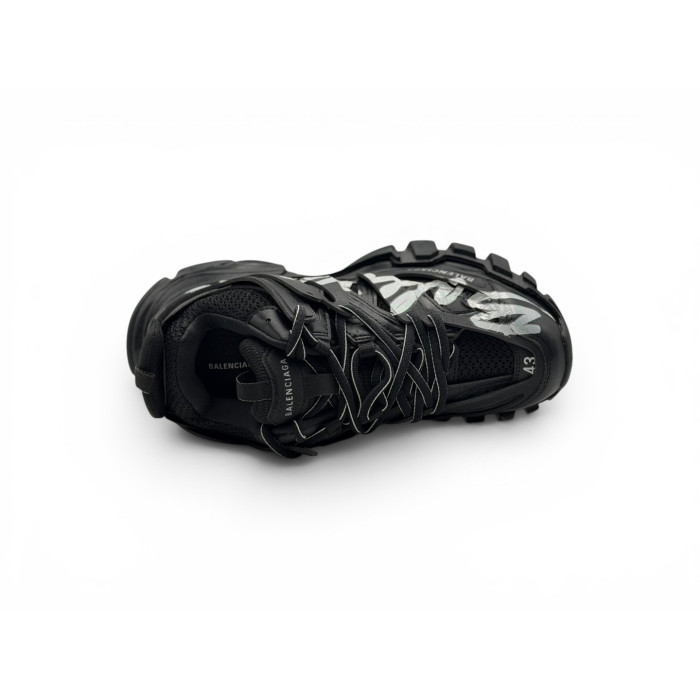 Balenciaga Track Signature Sneakers 'Black'