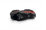 Balenciaga Runner Graffiti Sneakers 'Black/Red Mesh/Nylon'
