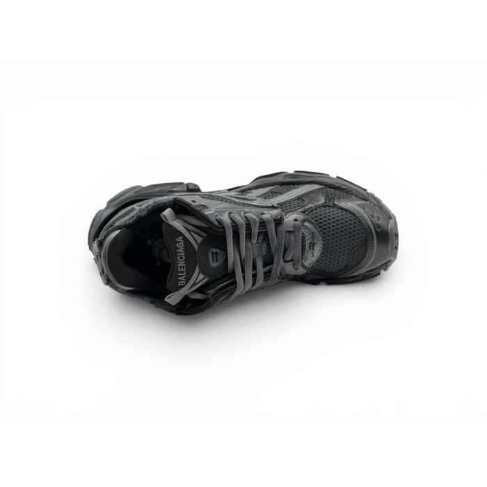 Balenciaga Runner Sneakers 'Dark Grey and Black Mesh and Nylon'