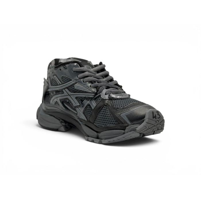 Balenciaga Runner Sneakers 'Dark Grey and Black Mesh and Nylon'