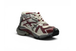Balenciaga Runner Sneakers 'Burgundy Grey White Mesh and Nylon'