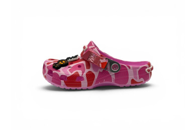 Crocs x A Bathing Ape Clog 'Carnation'