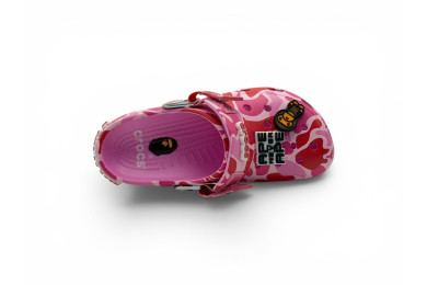 Crocs x A Bathing Ape Clog 'Carnation'