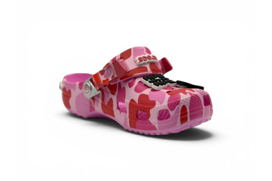 Crocs x A Bathing Ape Clog 'Carnation'