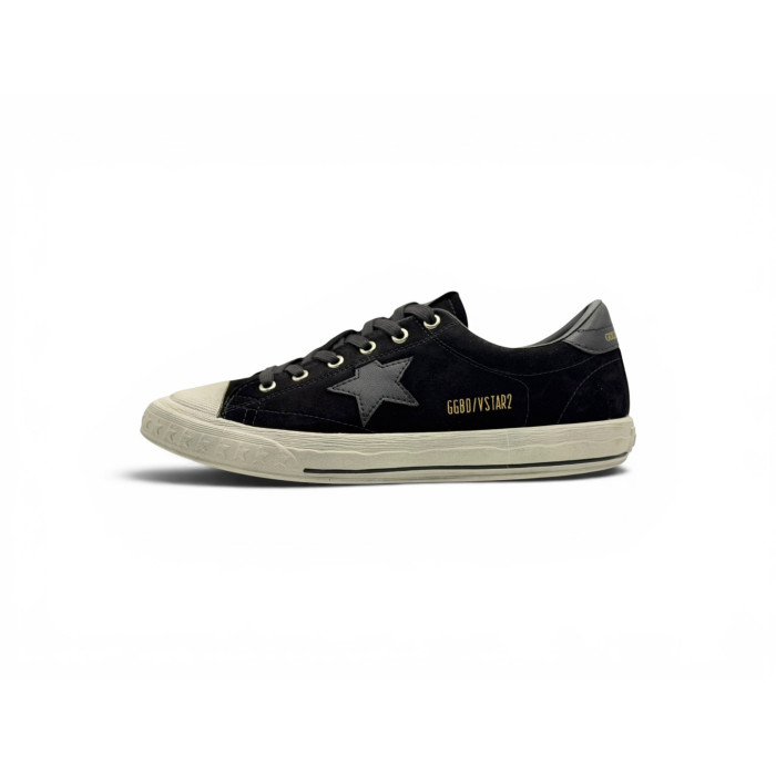 Golden Goose V-Star Black/White/Black