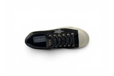 Golden Goose V-Star Black/White/Black