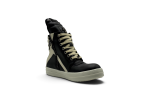 Rick Owens x Chrome Hearts Geobasket High-Top Sneakers